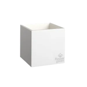 CUBICO 21x21cm Blanc