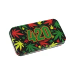 v-syndicate - boite en metal 420 rasta