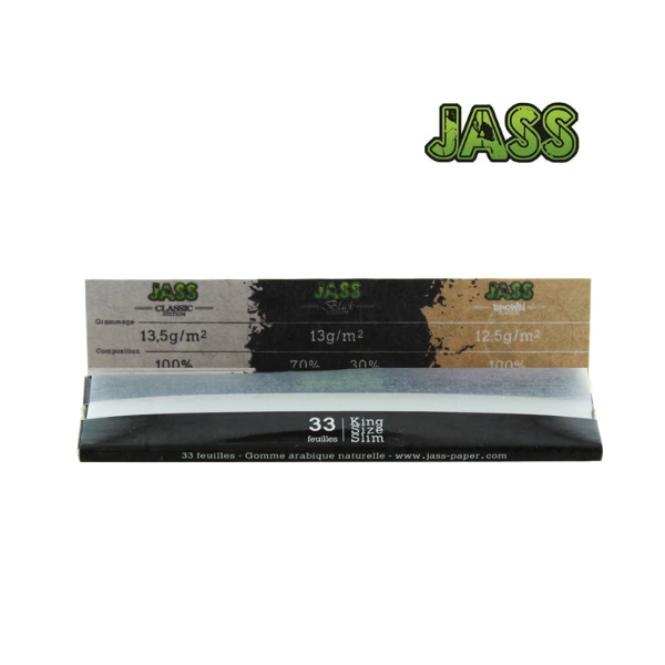 Feuilles slim blanches JASS
