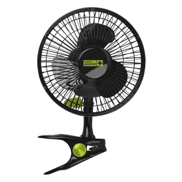 Garden HighPro - Ventilateur à pince 20cm 12w